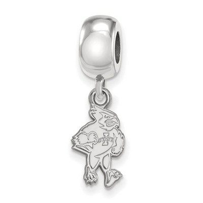 Black Bow Jewelry Sterling Silver Iowa State Cyclones NCAA Bead Charm