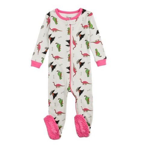 Dinosaur one piece pajamas hot sale