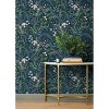 Rifle Paper Co. Peacock Garden Navy Peel and Stick Wallpaper: Self-Adhesive, Animal Icon Pattern, Multicolor, 45 Sq Ft Coverage - 2 of 4