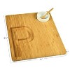 Picnic at Ascot Monogrammed Bamboo Charcuterie, Cheese & Cracker Serving Board - 3 of 3