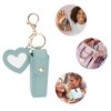 Unique Bargains Lipstick Bag with Mirror Handbag Charm 1 Pc - 3 of 4