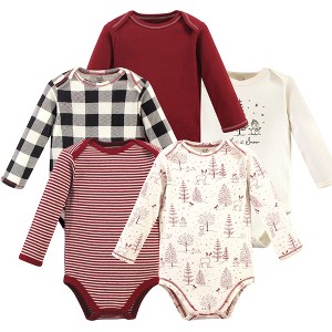 Luvable Friends Touched by Nature Long-Sleeve Bodysuits 5pk - 1 of 1