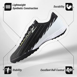 Vizari Tesoro Turf Soccer Cleats for Boys and Girls | Kids Soccer Turf Shoes with Durable Polyurethane Sole | Machine Washable Boys Shoes with Synthetic Upper | Superior Traction for All Surfaces - 1 of 4