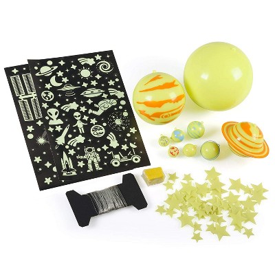 Educational Insights GeoSafari Glow-in-the-Dark Planets & Stars Set, Ages 8 and up, (60+ pieces)