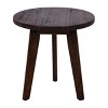 Syemin End Tables Small Side Table Modern End Table for Small Spaces, Narrow Couch Night Stand, Modern Bedside Table, Gray, 10.8"*10.8"*18.5" - 2 of 4