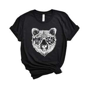Simply Sage Market Women's Mama Bear Sunglasses Short Sleeve Graphic Tee - 1 of 2
