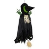 Northlight Giant Tree Trunk Crashed Witch Hanging Halloween Decoration - 4' - 3 of 4