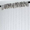 Kate Aurora Luxurious Jaeger Rod Pocket Acrylic Beaded Single Window Curtain Panel - 3 of 4