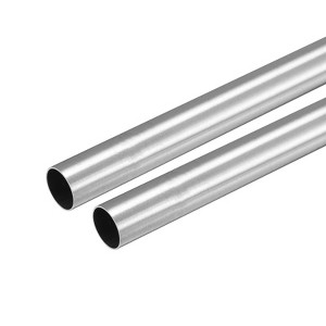 Unique Bargains 304 Stainless Steel Corrosion Resistant Round Industry Tube 2 Pcs - 1 of 4