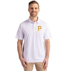 Pittsburgh Pirates Cutter & Buck Virtue Eco Pique Recycled Mens Polo - 1 of 1