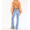 Women's Jennifer Sugar Fade Flare Jeans - KIMES - 3 of 4