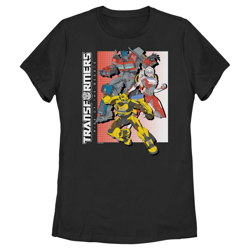 Women's Transformers: Rise of the Beasts Group Poster T-Shirt, 1 of 5