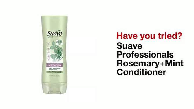 Suave Professionals Rosemary + Mint Conditioner - 12.6 fl oz, 2 of 6, play video