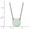 Black Bow Jewelry Sterling Silver Alpha Epsilon Phi Greek Life Necklace 18 Inch - 3 of 4