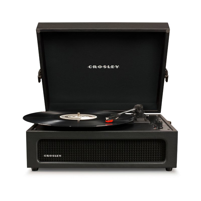 Crosley Voyager Bluetooth Vinyl Record Player - Black, 1 of 11