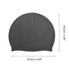 Unique Bargains Silicone Bubbles Texture Swimming Cap 1 Pc - 4 of 4