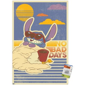 Trends International Disney Lilo and Stitch - No Bad Days Unframed Wall Poster Prints - 1 of 4