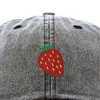 Dalix Strawberry Embroidered Cotton Dad Hat Fruit Adjustable Casual Baseball Cap Nature Womens - 2 of 4