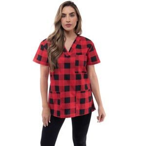 Just Love Women's Medical V-Neck Scrub Tops - 1 of 3