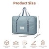 2pcs Travel Duffel Bag, Carry on Hand Luggage Weekend Bags, 20.5 * 15. - 2 of 4