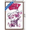 Trends International DC Comics Batman: Gotham Inked - Harley Quinn Framed Wall Poster Prints - 3 of 4