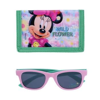 Textiel Trade Kid's Disney Minnie Mouse Wallet and Sunglasses Set