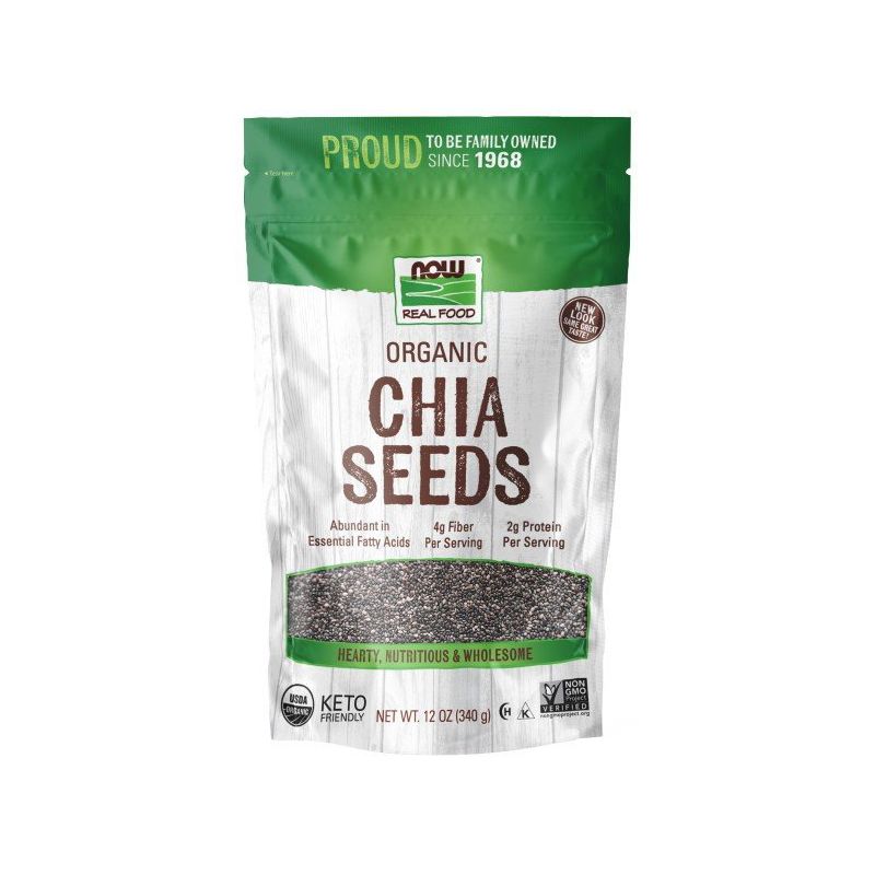 Now Foods Organic Chia Seed  -  12 oz Seed, 1 of 3
