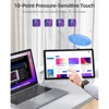 UPERFECT 15.6" 1080P Touchscreen Portable Monitor with USB-C, HDMI, Built-in Adjustable Stand, IPS Full HD Second Screen for Laptop/Phone/Console - 2 of 4