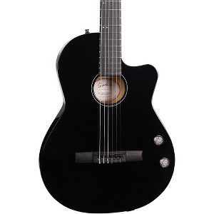 Godin Arena Pro CW Limited-Edition Nylon-String Classical Acoustic-Electric Guitar Onyx Black - 1 of 4