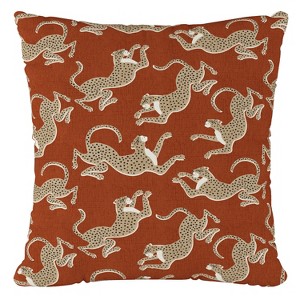 Leopard Run Square Throw Pillow - Skyline Furniture - 1 of 4