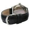 Peugeot Women's Black Watch 40mm Bold Crystal Bezel Leather Strap - 2 of 4