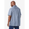 KingSize Men's Big & Tall Striped Short-Sleeve Sport Shirt - 3 of 4