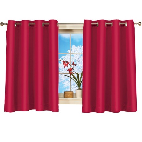  Tab Top Window Curtain,Halloween Spiders- Web Orange Tier  Curtains Panels Kitchen Valance 2 Drapes,Modern Black Line Minimalism Art  Light Filtering Window Treatment for Bathroom Bedroom Cafe : Home & Kitchen