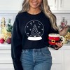 Simply Sage Market Women's Graphic Sweatshirt Christmas Snow Globe - 2 of 3