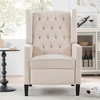 CENGHU 27.16" Wide Manual Wing Chair Recliner, Sofa Chair, Comfy Accent Armchairs for Adults, Adult Recliner Chair, Modern Single Recliner Chair - 2 of 4