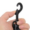 Alilang Reflective Dog Leash with Double Handle for Training and Control - Heavy Duty Nylon, 6ft Long, Soft Padded Grips for Comfort, Black - 4 of 4