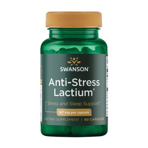 Swanson Women’s Anti-Stress Formula with Lactium – Capsules [167 mg, 60 Count] - 1 of 4