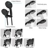 Whizmax 5" Premium Pressure 3-Way Rainfall Combo-Enjoy Luxurious Rain Showerhead and 5-Setting Hand Held Shower Separately or Together - 4 of 4