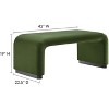Modway Koda Performance Velvet Waterfall Ottoman - 2 of 3
