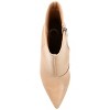 Journee Collection Womens Glorria Tru Comfort Foam Inside Zip Wedge Booties Tan 7 - 4 of 4