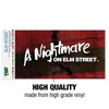 A Nightmare On Elm Street Logo Automotive Bumper Sticker - 3 of 4