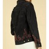 Women's Some Like it Hot Distressed Denim Jacket - Honey Punch - 2 of 3