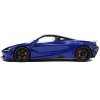 2023 McLaren 750S Coupe Blue Metallic with Black Top 1/18 Model Car by GT Spirit - 4 of 4