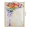 Amanti Art Butterfly Spectrum II by Jodi Maas Canvas Wall Art Print Framed 23-in. x 28-in. - 4 of 4