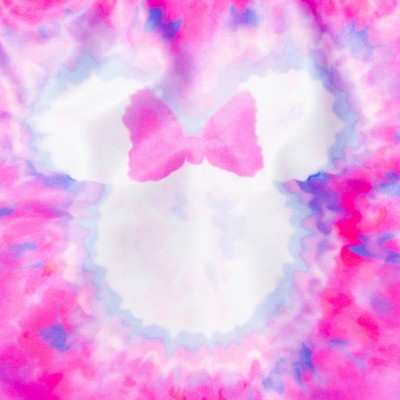 Disney Mickey Mouse & Friends Minnie Mouse Little Girls One Piece Bathing Suit Tie Dye Pink 7-8 — фото 4