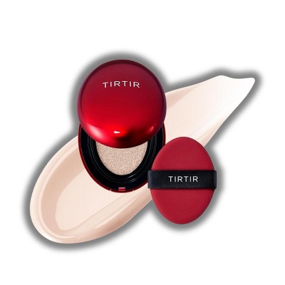 TIRTIR Mask Fit Red Cushion Mini (#13C Fair)  Full coverage, Weightless, Skin fit, Satin Glow Finish, Korean Makeup, beauty