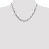 Black Bow Jewelry 5mm Sterling Silver Solid Curb Chain Necklace - 2 of 4