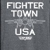 Men's - Top Gun - Property Of Fighter Town Long Sleeve Graphic T-Shirt - 2 of 4