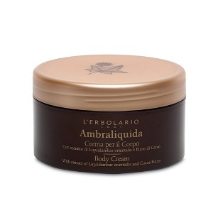 L'Erbolario Ambraliquida Body Cream - Body Cream for Dry Skin - 8.4 oz  - 1 of 4