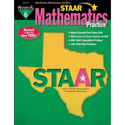 Staar Mathematics Practice Grade 6 II Teacher Resource - by  Edward Lamprich (Paperback)